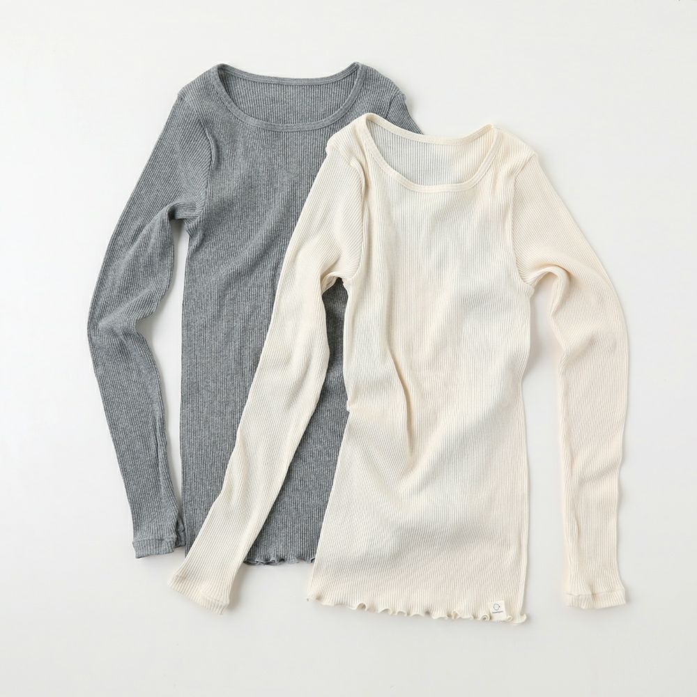 クルーネックインナー