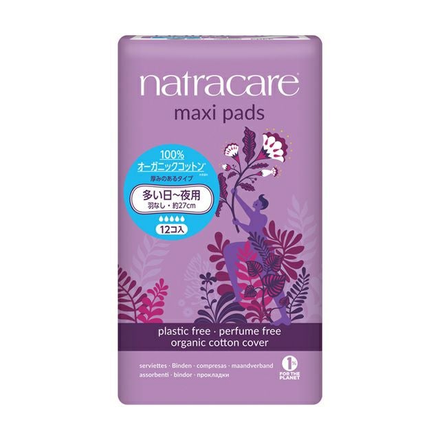 natra care（ナトラケア）マキシパッド スーパー(多い日～夜用・羽無